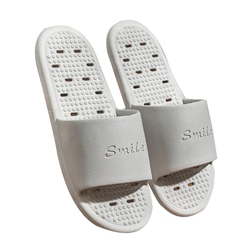 Shower Shoes for Men with Lightweight Beach Sandals with Drain Holes