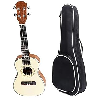 Ukulele 23 Pouces épinette Bois Traditionnel Ukulele Uke Hawaii Enfants Petite Guitare avec Sac Gig for Enfants… - Les Beatles, Paul McCartney, John Lennon, RIngo Starr, George Harrison