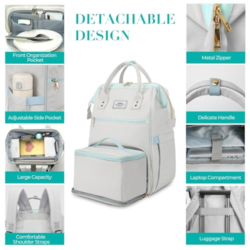 Lunch Backpack with Cooler Bag