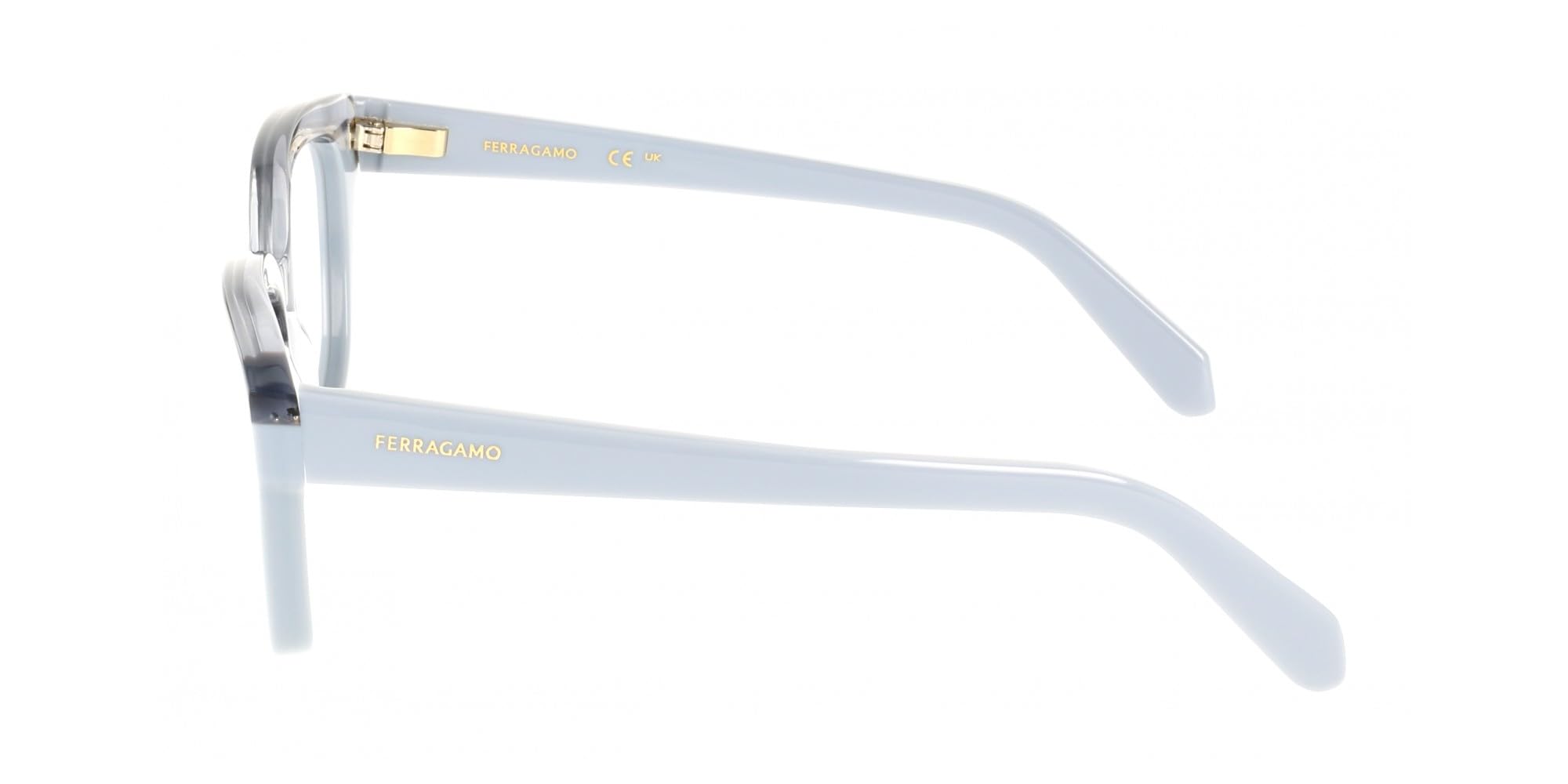 GAFAS FERRAGAMO SF3023 - C: TRASPARENTE AZURA/AZURE Eye Size: 51 Bridge: 18 Salute e cura personale