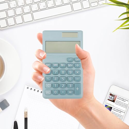 Calculadora solar de escritorio compacta para evitar el cambio de pilas 7