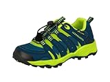 Lico Unisex Kinder Fremont Trekking-& Wanderhalbschuhe, Petrol Lemon Blau, 34 EU