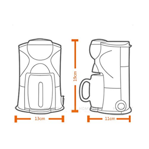 Cafetera de Goteo Semiautomática con Vaporizador 0.15 L miniatura 3