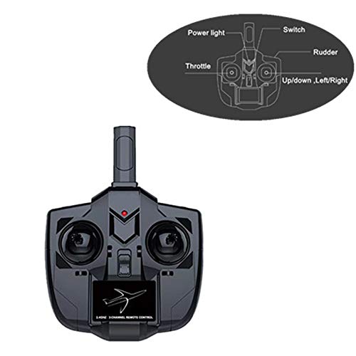 Landbow Remote Control Airplane – 2.4Ghz 3 Channels RC Plane Ready to Fly, 510mm Wingspan 6-Axis Gyro RC Airplane for Kids & Adults, Stability Flight RC Aircraft for Beginner