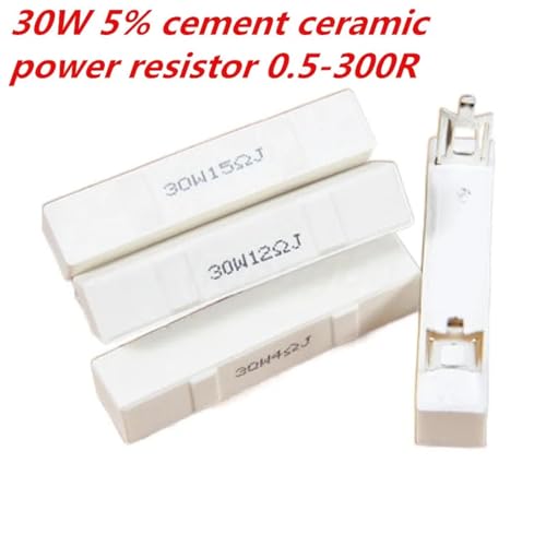 Résistance de puissance ciment 30W 3 Ohm pour montages électroniques - 7