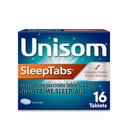 Unisom SleepTabs Nighttime Sleep Aid, 16 Count