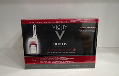 Vichy Dercos Aminexil Intensive 5 Trattamento Anticaduta Uomo 42 Fiale