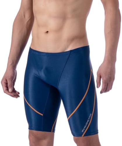 MY KILOMETRE Herren Jammers Lang Badehose Schwimmen Badeanzug Jammer