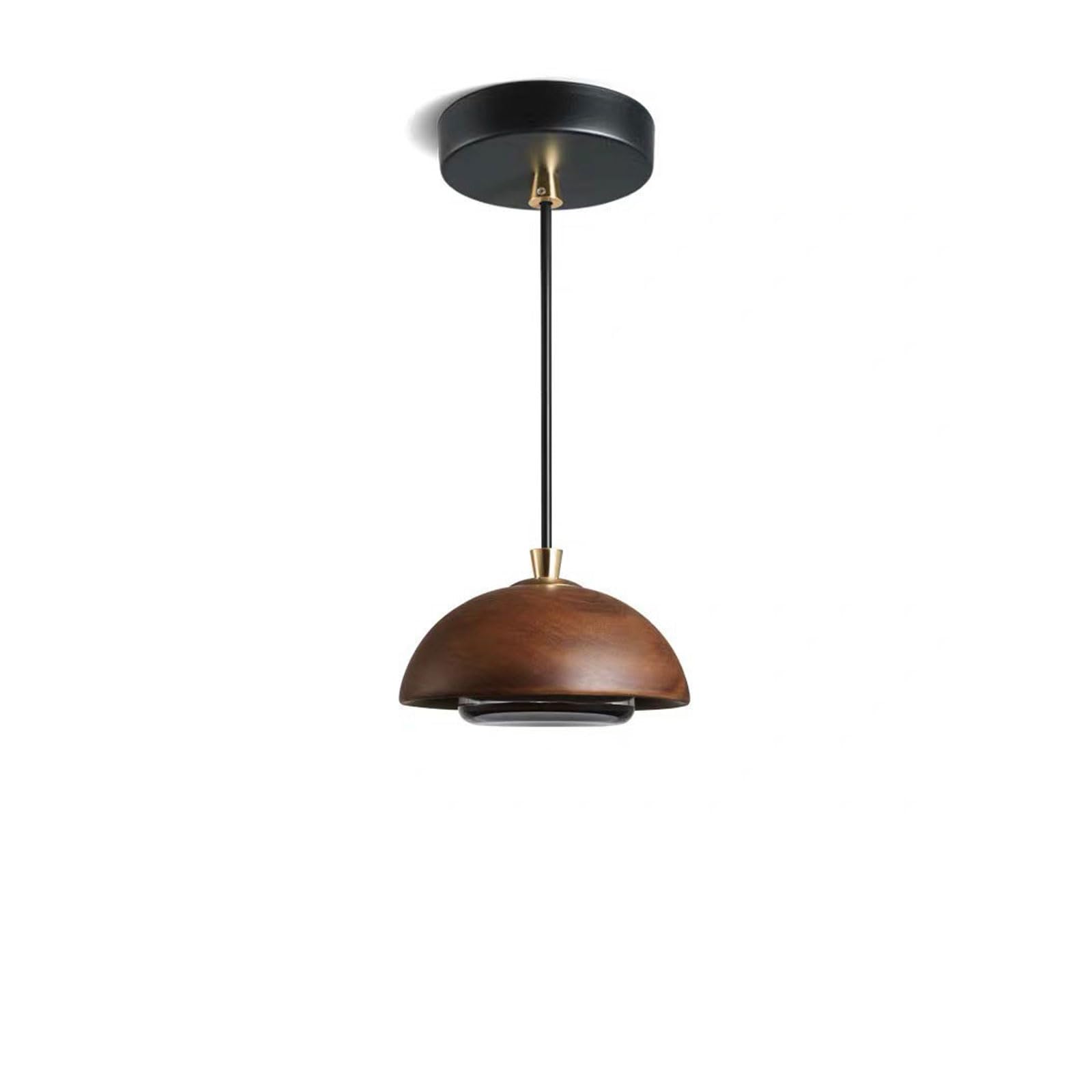 Lámpara japonesa de techo para cafeterías y decoración de mesas con luz LED cálida