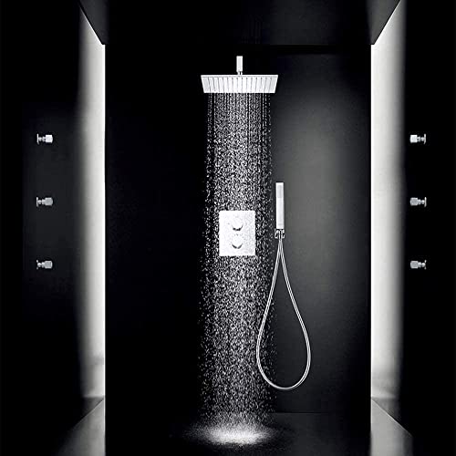 Ensemble de douche avec spray de massage 6 côtés et pression - 3