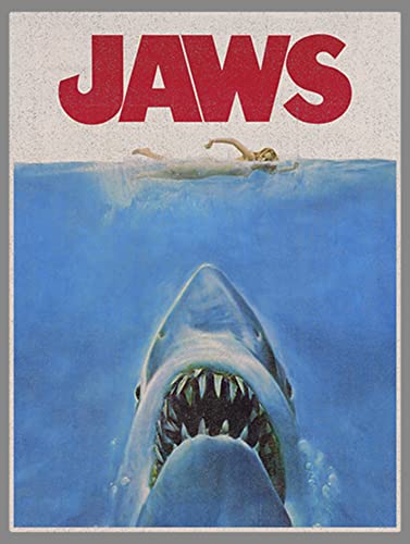 Jaws Kids' Retro Poster T-Shirt2