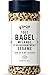 Everything Bagel Seasoning Blend Original XL 10 Ounce Jar. Delicious Blend of Sea Salt and Spices Dried Minced Garlic & Onion Flakes. Bagel Allspice.