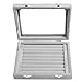 Produktbild Ringe Ohrstecker Schmuckhalter Aufbewahrungsbox Fall Container Organizer Mit Deckel Schmuckhalter Schmuck Display Multiple-Grau