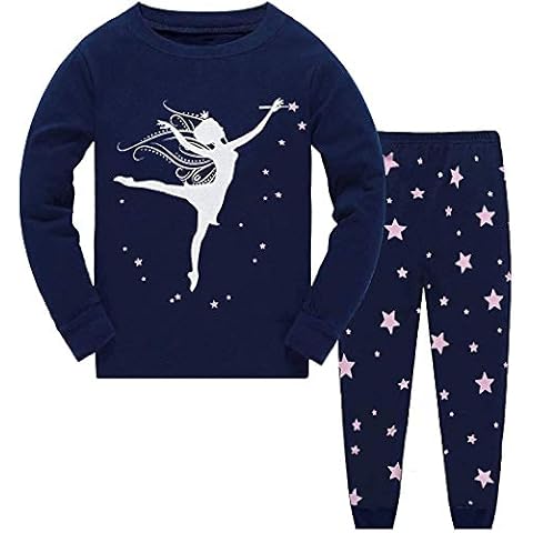 Girls Glow in The Dark Pyjamas Set Cover