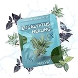 Makya Taste Filter Eucalyptus Healing I Aromaduft zur Rauchentwöhnung I Nur mit Makya Taste Kompatibel I Nikotinfrei & Chemikalienfrei I Simuliert Rauchgefühl I Stressabbau & Atemtraining