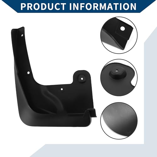 Image of Mud Flaps Splash Guards W /Mount Accessories for BMW X4 m Sport F26 2014-2018 Front and Rear Mud Guards 1 Set