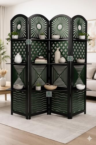 Image of 4 Panel Room Divider partition