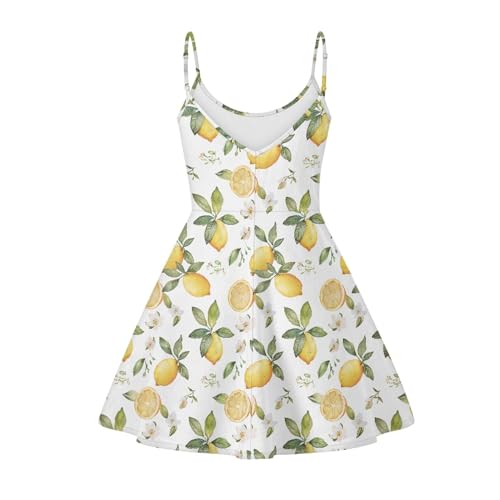 Image of Coloranimal Women's Summer Sleeveless Casual Swing Dresses with Loose Fit Beach Sundress