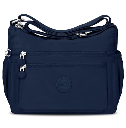 ONEKERUN Umhängetasche Damen Gross Casual Crossbody Bag Nylon...