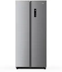 Geladeira Refrigerador HQ Frost Free Side By Side 480 Litros Inox HQ-480SBSFFK (127V)