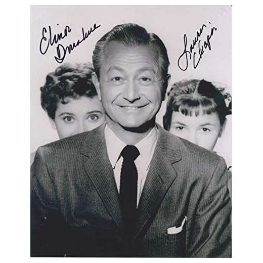 Elinor Donahue & Laurin Chapin Father Knows Best 8X10 signed original photo