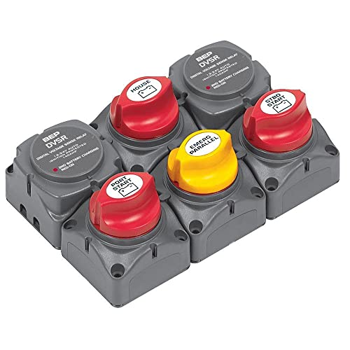 Bep 717-140A-Dvsr Battery Distribution Cluster For Twin Outboard Engine With Three Battery Banks #TOP4