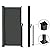 145" x 72" Retractable Side Awning,Waterproof & UV-Resistant,Folding Privacy Screen Room Divider Roll Up Balcony?Gray?
