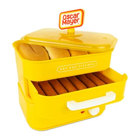 Nostalgia Diner-Style Hot Dog Steamer and Bun Warmer Cover