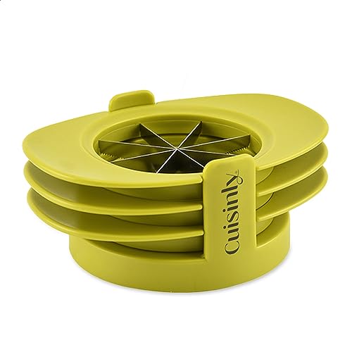 Produktfoto von Cuisinly® - 4-in-1 Apfelschneider - Gemüseschneider - Mangoschneider - Obstschneider - Tomatenschneider - Mandoline -&hellip;