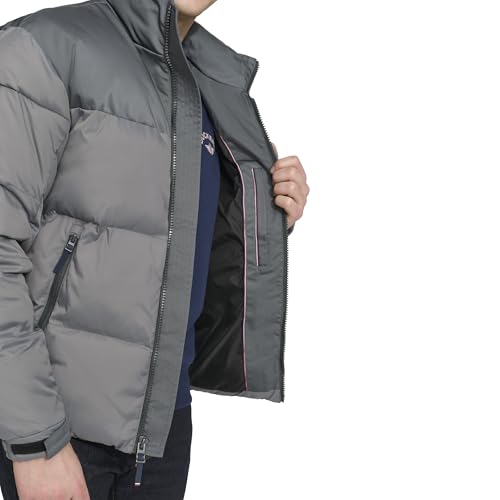 Image of Tommy Hilfiger Men's Mixed-media Puffer Jacket
