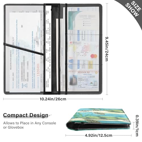 Organizador para carro en cuero PVC miniatura 3