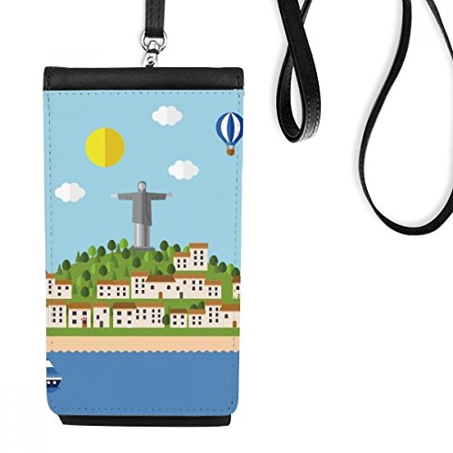 Porte-monnaie téléphone Brésil Corcovado cadeau original