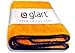 Glart 44WG Tissu en Microfibre Doux pour la Peinture Voiture, Ultra Absorbant, Chiffon de Nettoyage en Microfibre Professionnel, Orange, 60x90 cm XXL