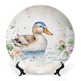 Cadeau idéal : notre assiette ronde en céramique peut parfaitement décorer votre maison, les assiettes rondes peuvent correspondre et créer différents styles, les assiettes en porcelaine anglaise sont parfaites comme cadeau d'anniversaire, de Saint-Valentin, de mariage, d'Halloween ou de Noël pour vos amis et votre famille.