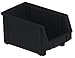 LEWISBins+ PB30-FXL ESD-Safe Part Bins, Black, 9.5