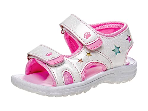 Image of Rugged Bear Girls Sport Active Summer Open Toe Sandals (Toddler)