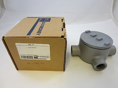 OZ/GEDNEY GUAT75 3/4" Explosion Proof Type GUA Outlet Box GRT75 GUAT26