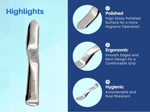 3 Pcs Minnesota Cheek Retractors Surgical Dental Instruments Artman Brand By Wise Linkers #TOP3