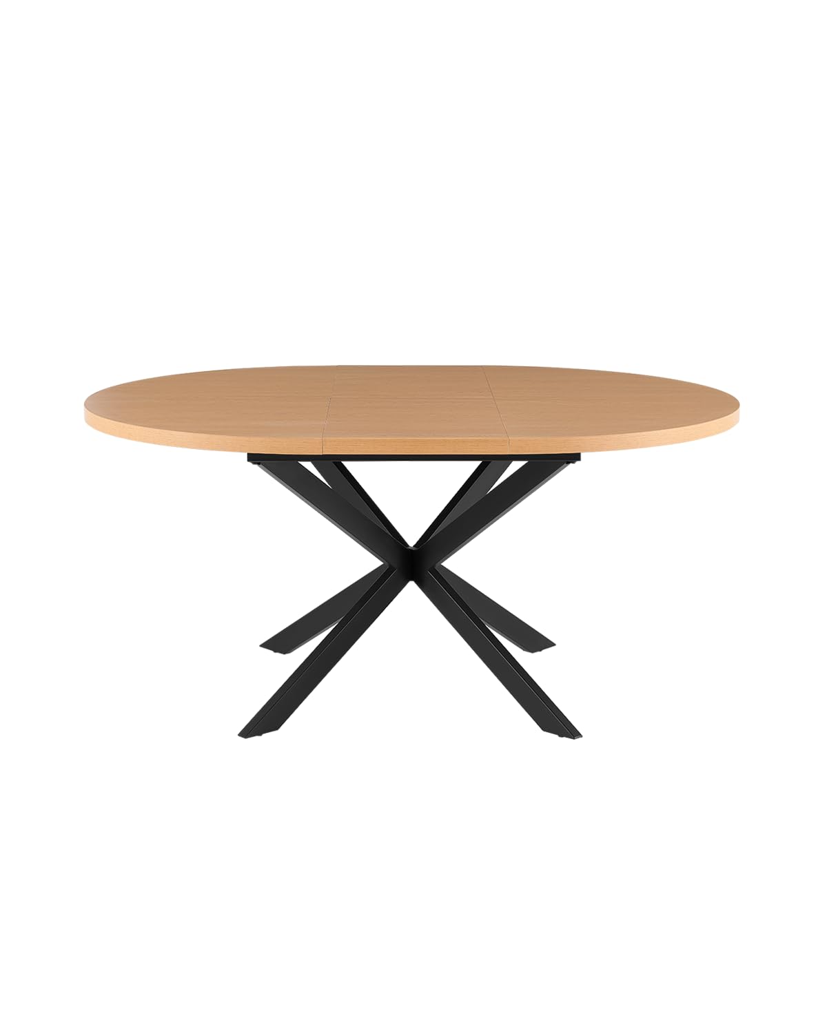 DEKIT GRUPO RIMOBEL Livan Home - Mesa de Comedor Redonda Extensible Elvia
