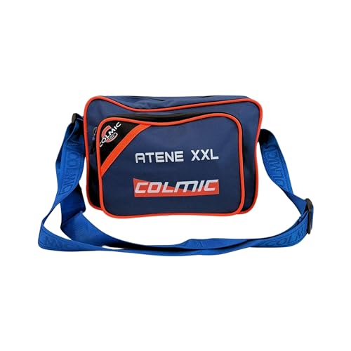 Colmic – Borsa da Pesca Atene XXL ND con Scomparti Rinforzati e Chiusura Zip – Ampia Capacità e Struttura Robusta – Tracolla Regolabile – Prodotto Ufficiale Colmic