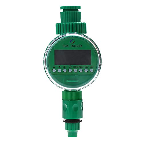 Lijincheng Timed Irrigation Automatic Electronic Water Timer Garden Irrigation Controller Electric Valve Garden Water Timer Display Watering System (Color : 1 pcs)