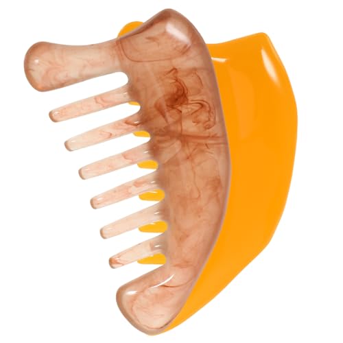 COLLBATH 2pcs Massage Comb Scraper Tool Head Massagers Self Massage Tools Scalp Massager Comb Face Massager Massage Plate Jade Combs for Hair Massage Jade Comb Scalp Massager Beeswax