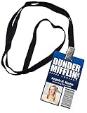 Angela Martin Dunder Mifflin Inc. Novelty ID Badge The Office Prop Costume - N