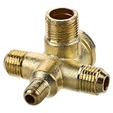 Veemoon Clapet Anti-retour Fileté 4 Voies En Bronze Soudé Pour Compresseur D'air, Vanne ...