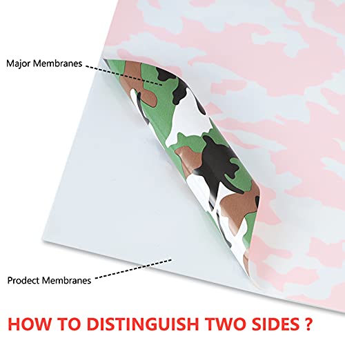 Image of Guangyintong Camouflage Green Heat Transfer Vinyl HTV Rolls, 12 inch x 8ft PU Iron on Vinyl for T-Shirts, Stretchy Thin Soft HTV for All Cutter Machines, Easy to Cut & Weed