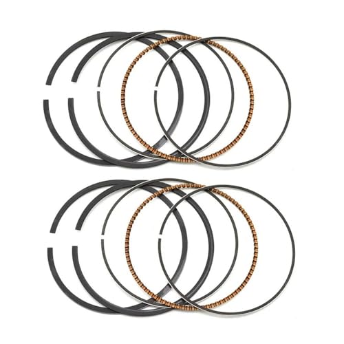 Anneaux de Piston 60mm pour Moto VTZ250 Magna 250 Spada VTR250 (2 Sets)
