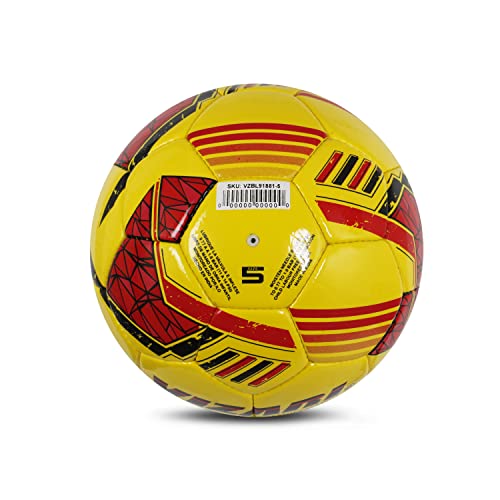 Vizari Stadio Match Nfhs Soccer Ball Game Ball | For Teens And Adults (4, Yellow) #TOP2