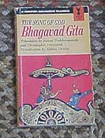 The Song of God by Bhagavad-Gita Translated by Swami Prabhavananda and Christopher Isherwood 1951 B006PGLIF4 Book Cover