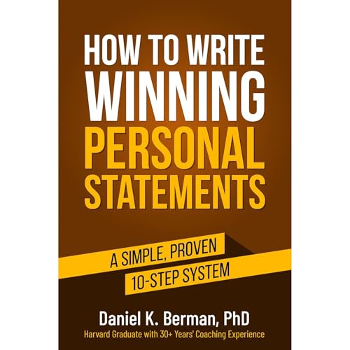 How to Write Winning Personal Statements by Daniel K Berman PhD episode artwork