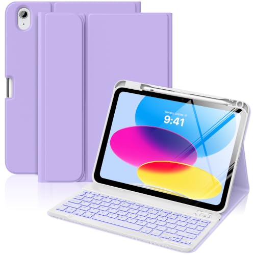 Teclado para iPad 10 y 11 Gen soluciona la escritura lenta con letra Ñ MoKo